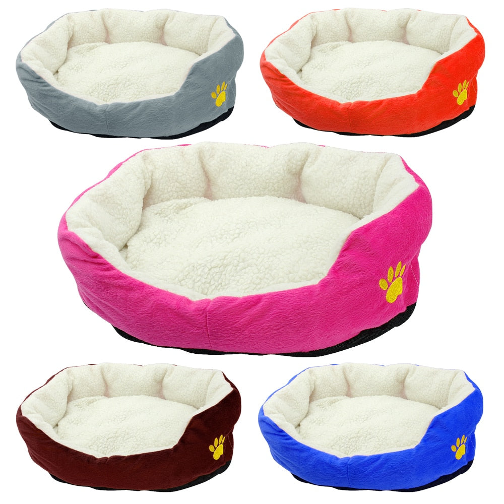 Dog Bed Cotton Soft Pet Mat House Mattress Winter Warm Dog Sofa Nest Home Blanket couverture chien for Small Pets Puppy Cats