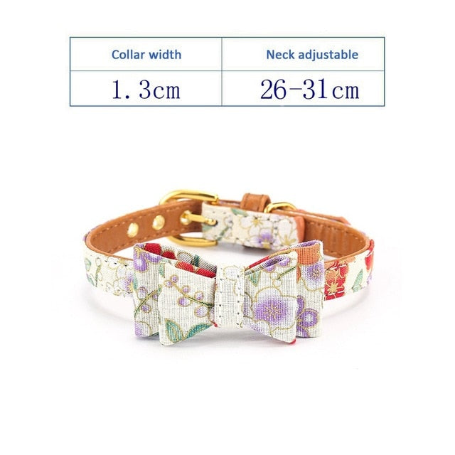 Cat Collar With Bell Pet Dog Collar For Cats Adjustable Puppy Collar Chihuahua Dog Collars For Small Dogs Cat Leash Pet Products