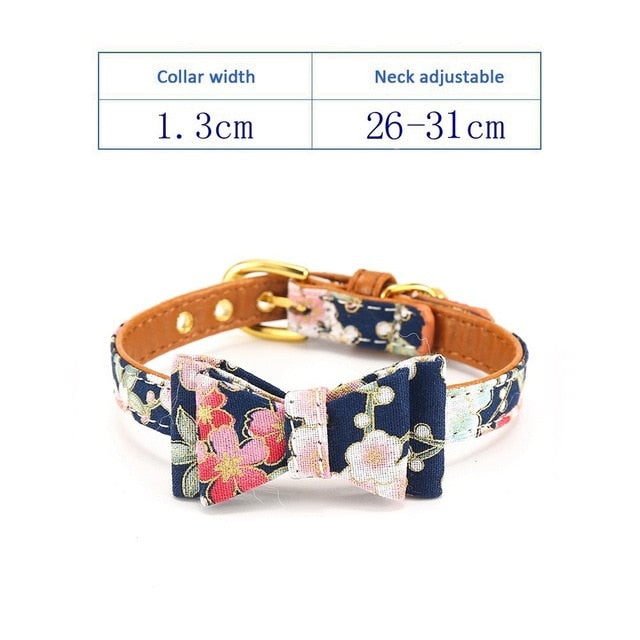 Cat Collar With Bell Pet Dog Collar For Cats Adjustable Puppy Collar Chihuahua Dog Collars For Small Dogs Cat Leash Pet Products