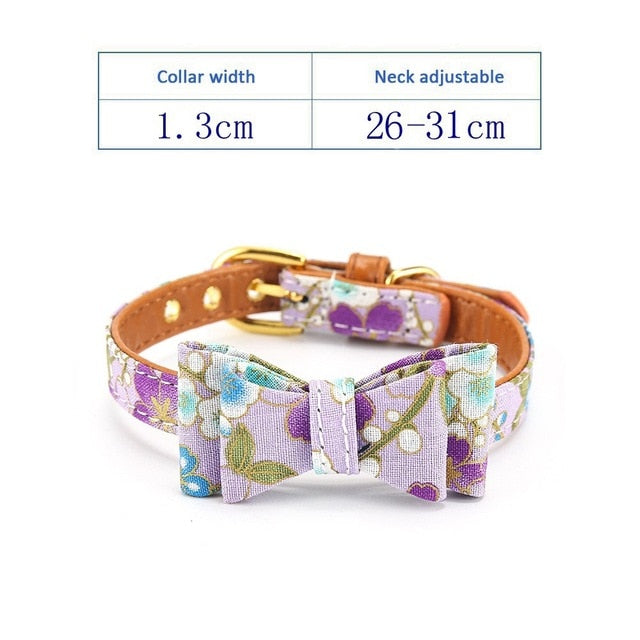 Cat Collar With Bell Pet Dog Collar For Cats Adjustable Puppy Collar Chihuahua Dog Collars For Small Dogs Cat Leash Pet Products