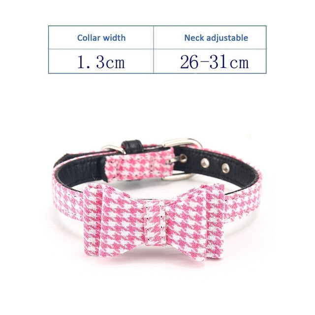 Cat Collar With Bell Pet Dog Collar For Cats Adjustable Puppy Collar Chihuahua Dog Collars For Small Dogs Cat Leash Pet Products