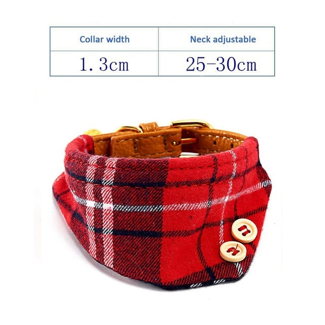 Cat Collar With Bell Pet Dog Collar For Cats Adjustable Puppy Collar Chihuahua Dog Collars For Small Dogs Cat Leash Pet Products