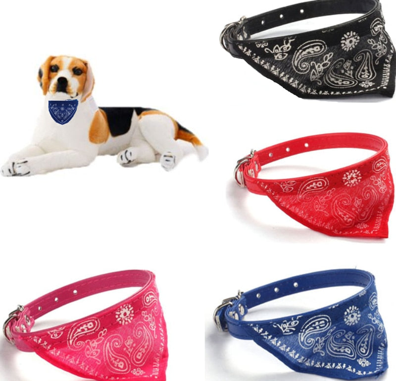 Small Dog Scarf Adjustable Pet Cat Collars Scarf 2019 New Neckerchief Necklace Trigon Pet Accessories Free Shipping