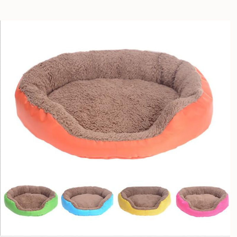 Breathble Warm Cotton Dog Bed Comfortable Soft Solid Dog Mat For Small Medium Dogs Pet Dog Sofa Dog House Drop Shipping