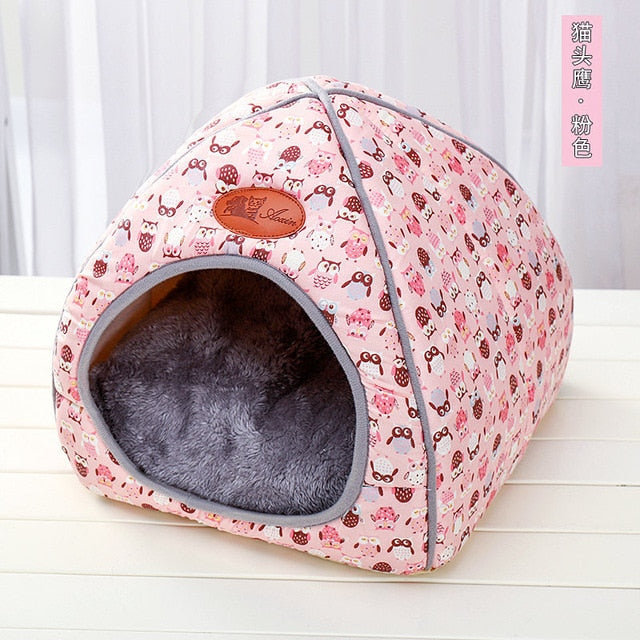 Dog Bed Mat Kennel Soft Dog Puppy Cats Winter Warm Bed Sleeping House for Dogs Nest Sofa Pet Kennel House Mat Chihuahua Bed